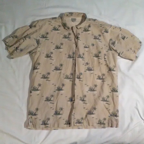 Bugle Boy Original men's short sleeve button up LG - Picture 1 of 4